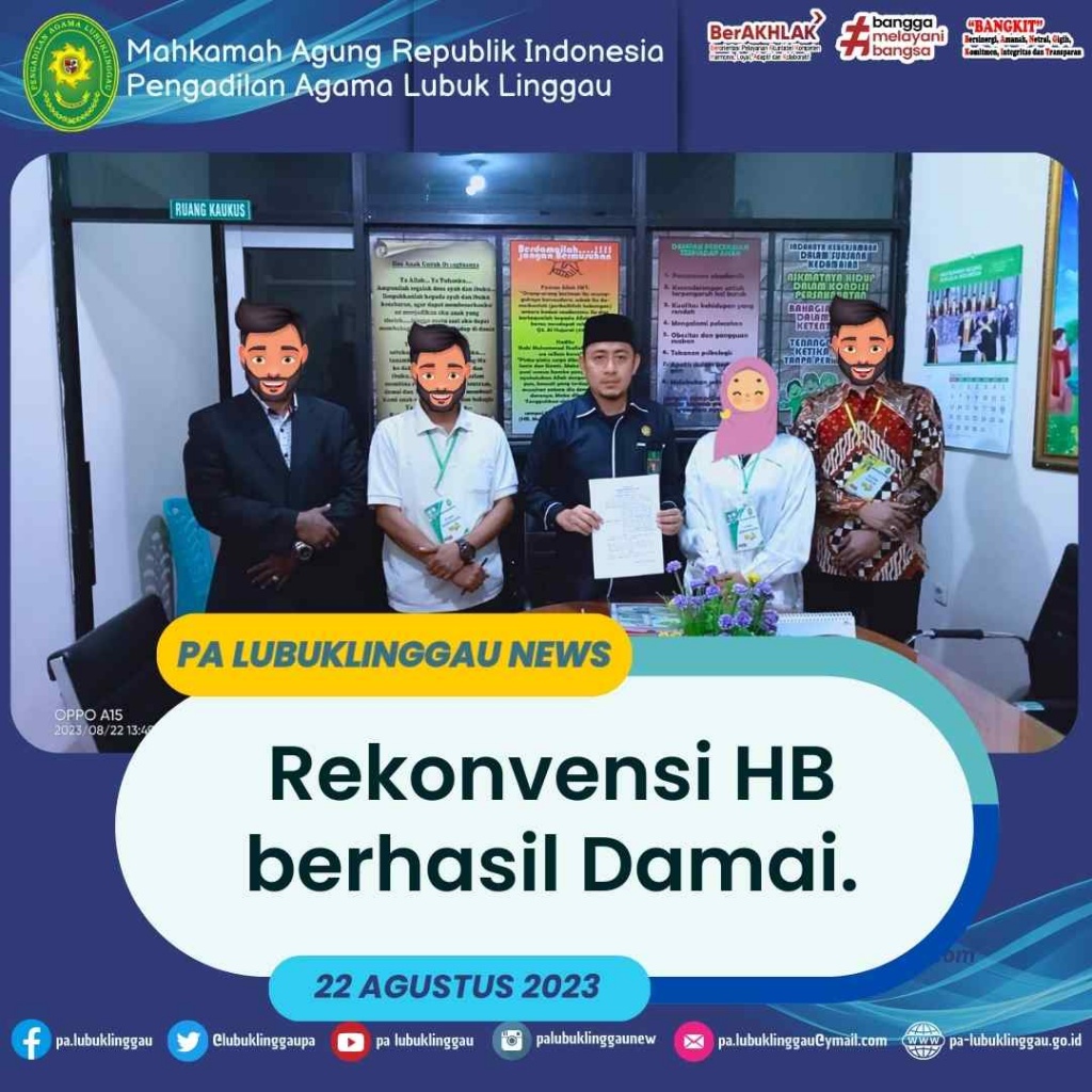 Rekonvensi HB berhasil Damai..jpg